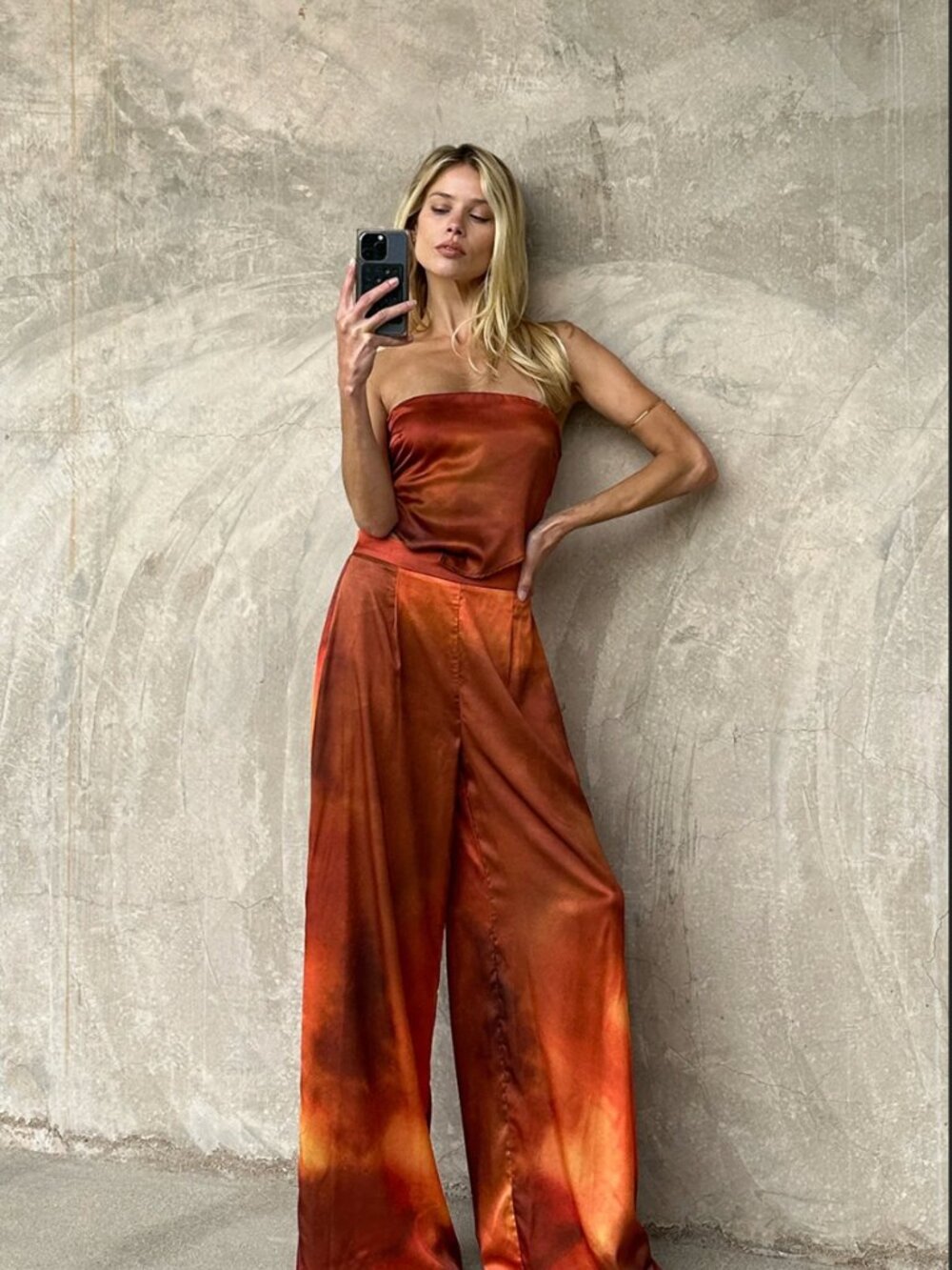 NWT 12TH TRIBE HIGH WAISTED WIDE LEG PANTS